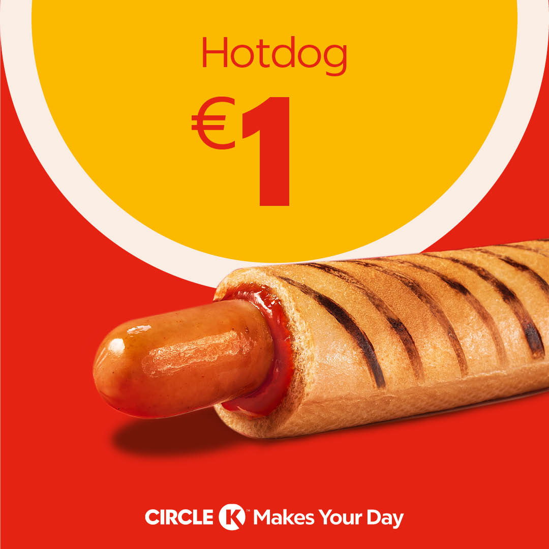 Hotdog €1