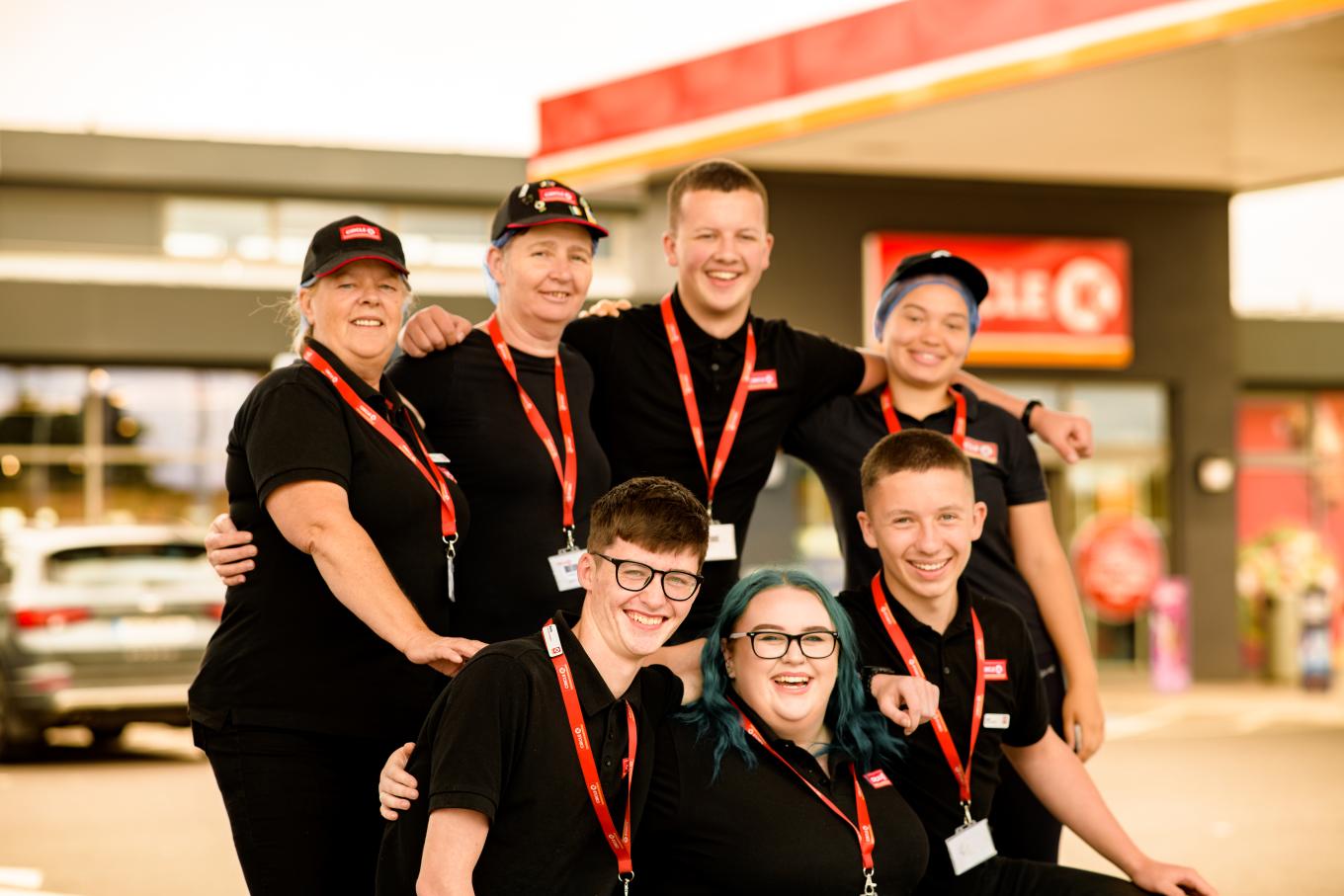 Het team van Circle K